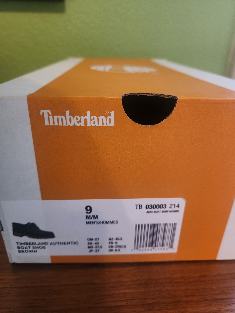 Timberland Dark Brown Leather Boat Shoes with Lug Sole - Picture 2 of 7
